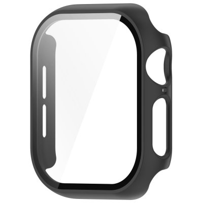 Skal Apple Watch Series 10 42mm Hårdplast + Glas Svart