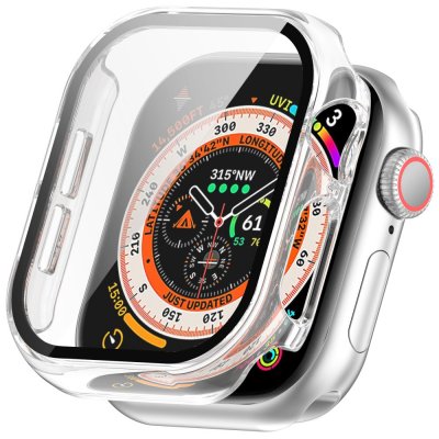 Skal Apple Watch Series 11 46mm Hårdplast + Glas Transparent