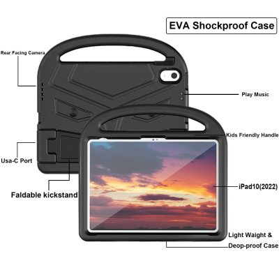 Köp Skal EVA iPad 10.9 2022 (10th gen) Svart Online