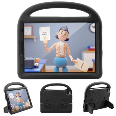 Barnvänligt Skal iPad Air 10.9 5th Gen (2022) Svart