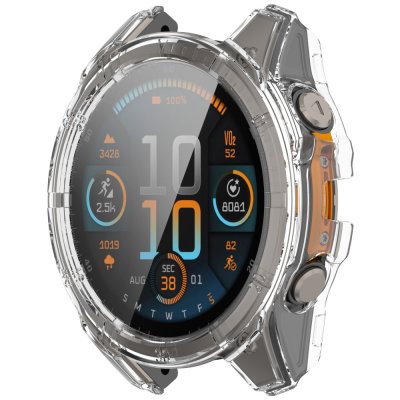 Skal Garmin Fenix 8 43mm Hårdplast + Glas Transparent