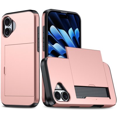 Skal Kortfack iPhone 16 Roséguld