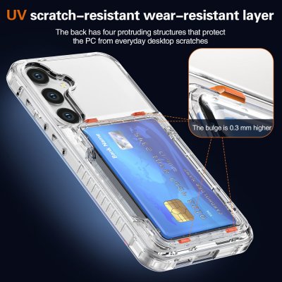 Skal Kortfack Kickstand Samsung Galaxy S25
