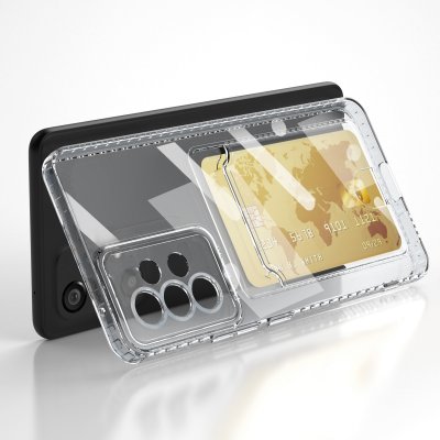 Köp Skal Med Kortfack Samsung Galaxy A13 Transparent Online