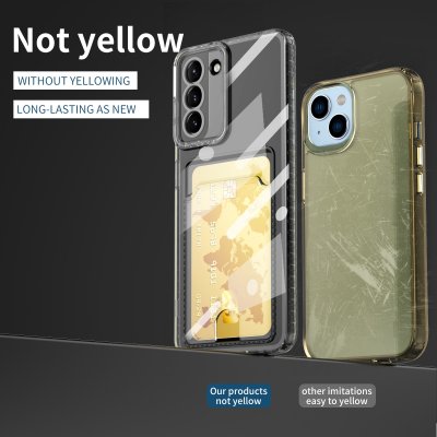 Köp Skal Med Kortfack Samsung Galaxy S23 Transparent Online