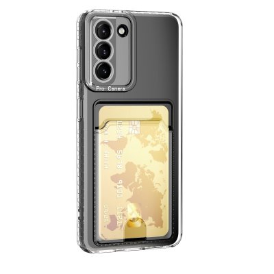 Köp Skal Med Kortfack Samsung Galaxy S23 Transparent Online