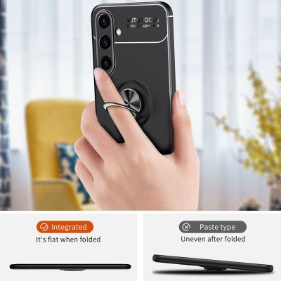 Köp Skal Med Ringhållare Samsung Galaxy S24 Plus Svart Online
