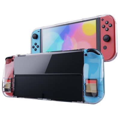 Skal Nintendo Switch OLED TPU Transparent