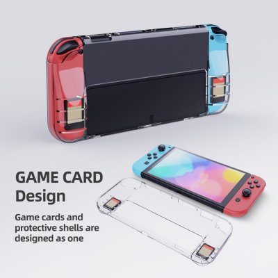 Skal Nintendo Switch OLED TPU Transparent