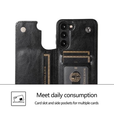 Köp Skal Plånbok Samsung Galaxy S23 Svart Online