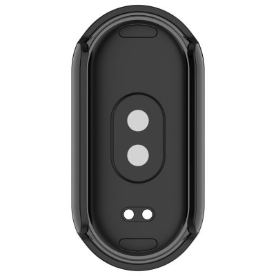 Skal Xiaomi Mi Band 9 Hårdplast + Glas Svart