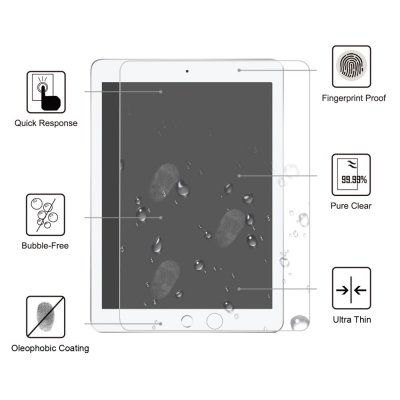 Köp iPad 9.7 6th Gen (2018) Skärmskydd Härdat Glas 0.3mm Online