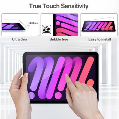 iPad Mini 7th Gen (2024) Skärmskydd Härdat Glas 0.3mm