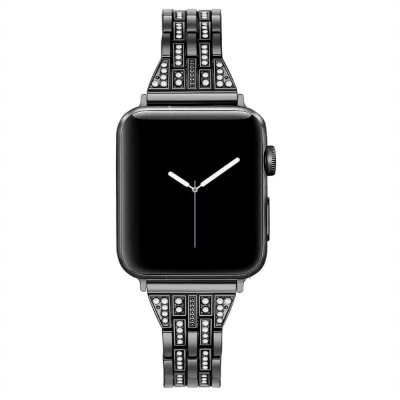 Köp Slim Bling Bracelet Apple Watch 41mm Series 9 Svart Online