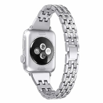 Slim Bling Bracelet Apple Watch Ultra 3 49mm Silver
