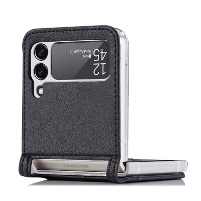 Köp Slim Card Wallet Samsung Galaxy Z Flip 4 Svart Online