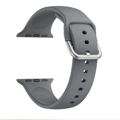Soft Silikonarmband Apple Watch 38/40/41 mm Grå - Techhuset.se