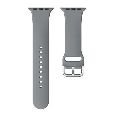 Soft Silikonarmband Apple Watch 38/40/41 mm Grå - Techhuset.se