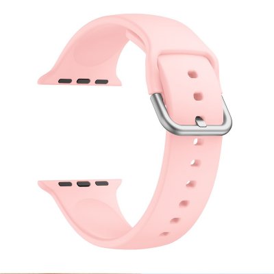 Soft Silikonarmband Apple Watch 38/40/41 mm Rosa - Techhuset.se