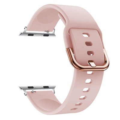 Köp Soft Silikonarmband Apple Watch Ultra 3 49mm Rosa Online