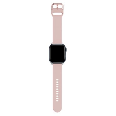 Köp Soft Silikonarmband Apple Watch Ultra 3 49mm Rosa Online