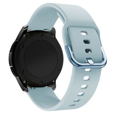 Techhuset Soft Silikonarmband Samsung Galaxy Watch 46mm Baby Blå Bild 2