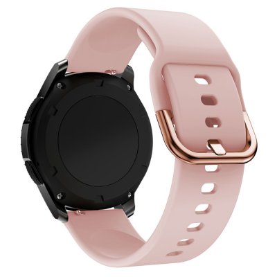 Techhuset Soft Silikonarmband Samsung Galaxy Watch 46mm Rosa Bild 2