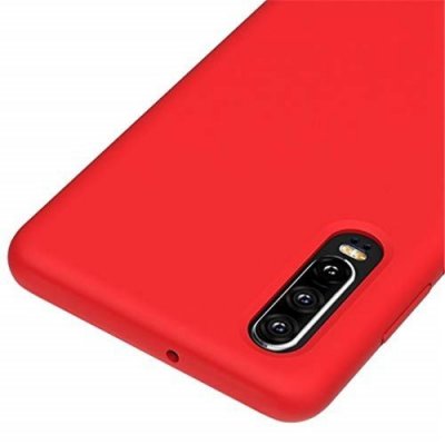 Soft Silikonskal Huawei P30 Röd