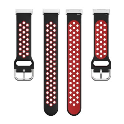 Köp Sportarmband Fitbit Versa 4/Sense 2 Svart/Röd Online