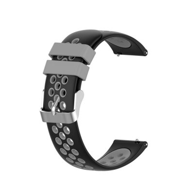 Sportarmband Samsung Galaxy Watch 46mm/Gear S3 Svart/Grå - Techhuset.se