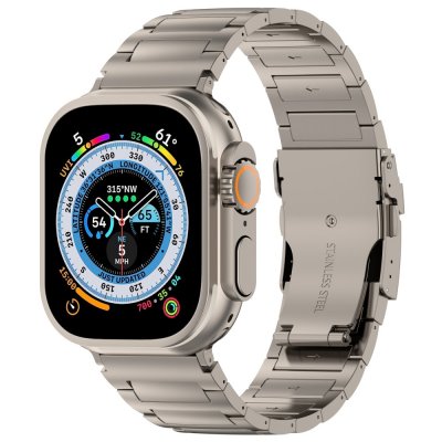 Titanarmband Apple Watch Series 10 42mm Grå