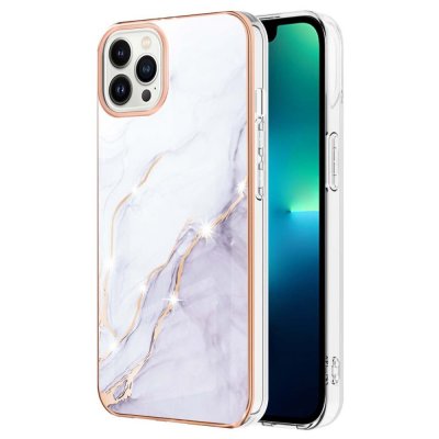 Köp TPU Skal iPhone 15 Pro Max Vit Marmor Online
