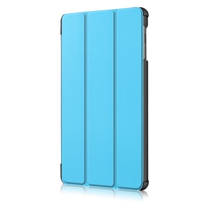 Tri-Fold Stand Läderfodral Samsung Galaxy Tab A 2019 Blå - Techhuset.se