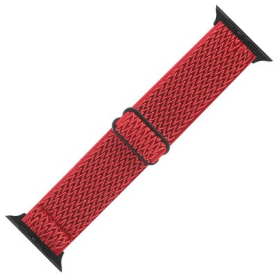 Vävd Nylonarmband Apple Watch Ultra 2 49mm Röd