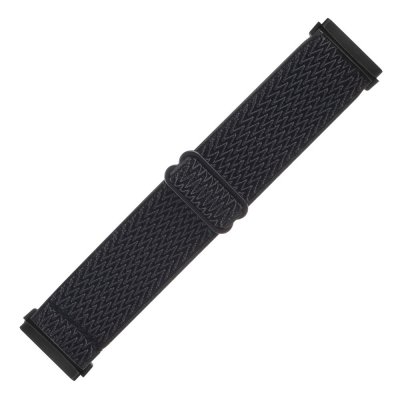 Köp Vävd Nylonarmband Fitbit Versa 4/Sense 2 Svart Online