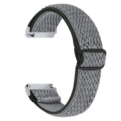 Vävd Nylonarmband Fitbit Versa/Versa 2 Grå - Techhuset.se