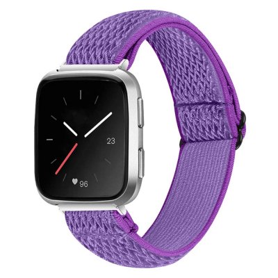 Köp Vävd Nylonarmband Fitbit Versa/Versa 2 Lila Online