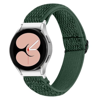 Vävd Nylonarmband Samsung Galaxy Watch FE Grön