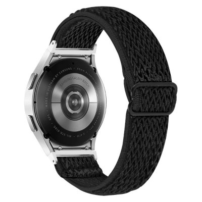 Köp Vävd Nylonarmband Samsung Galaxy Watch 5 40/44/Pro 45mm Svart Online