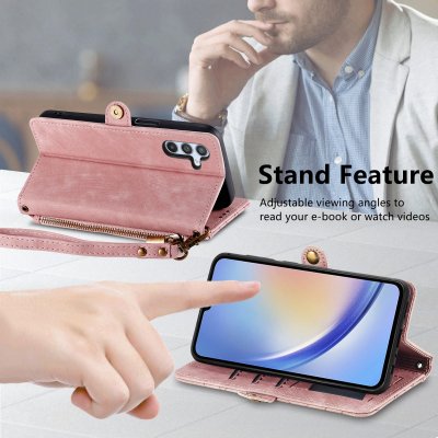 Plånboksfodral Samsung Galaxy A14 Rosa