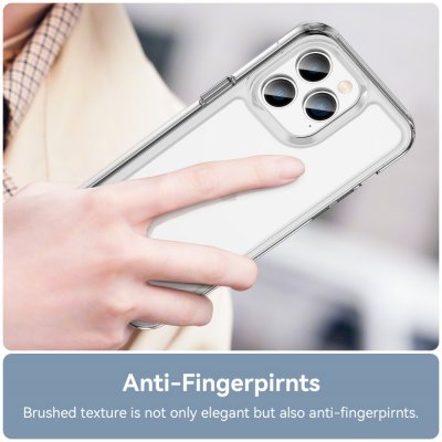 Köp Hybrid Edge Case iPhone 14 Pro Max Transparent Online