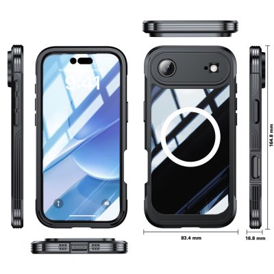 Produktvy i profil – Ultra Full Protection MagSafe-skal till iPhone 17 Air