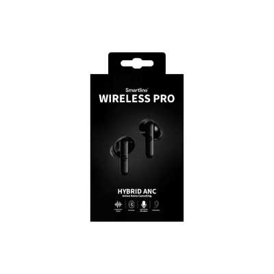 Smartline Wireless trådlösa hörlurar svart i originalförpackning