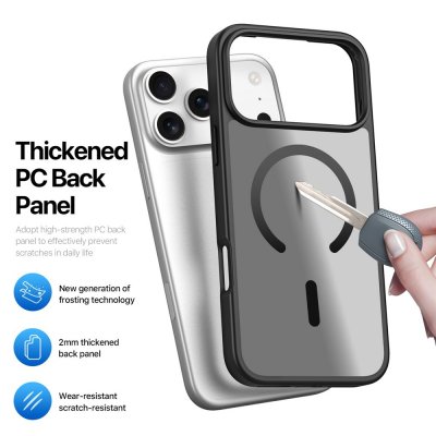 Stötsäkert skal med luftkuddar i hörnen – extra skydd för iPhone 17 Pro