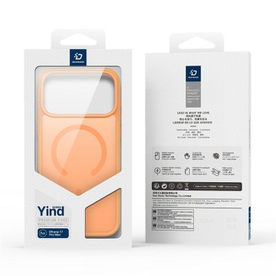 förpackning av dux ducis yind orange magsafe skal till iphone 17 pro