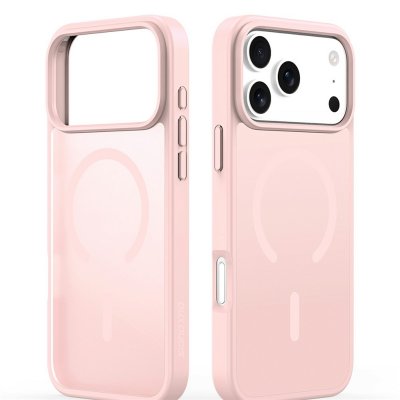 Rosa Dux Ducis Yind skal i två delar till iPhone 17 Pro med MagSafe-ring