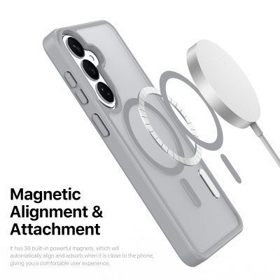 Dux Ducis Yind Series MagSafe-skal till Galaxy S26 med magnetisk laddare