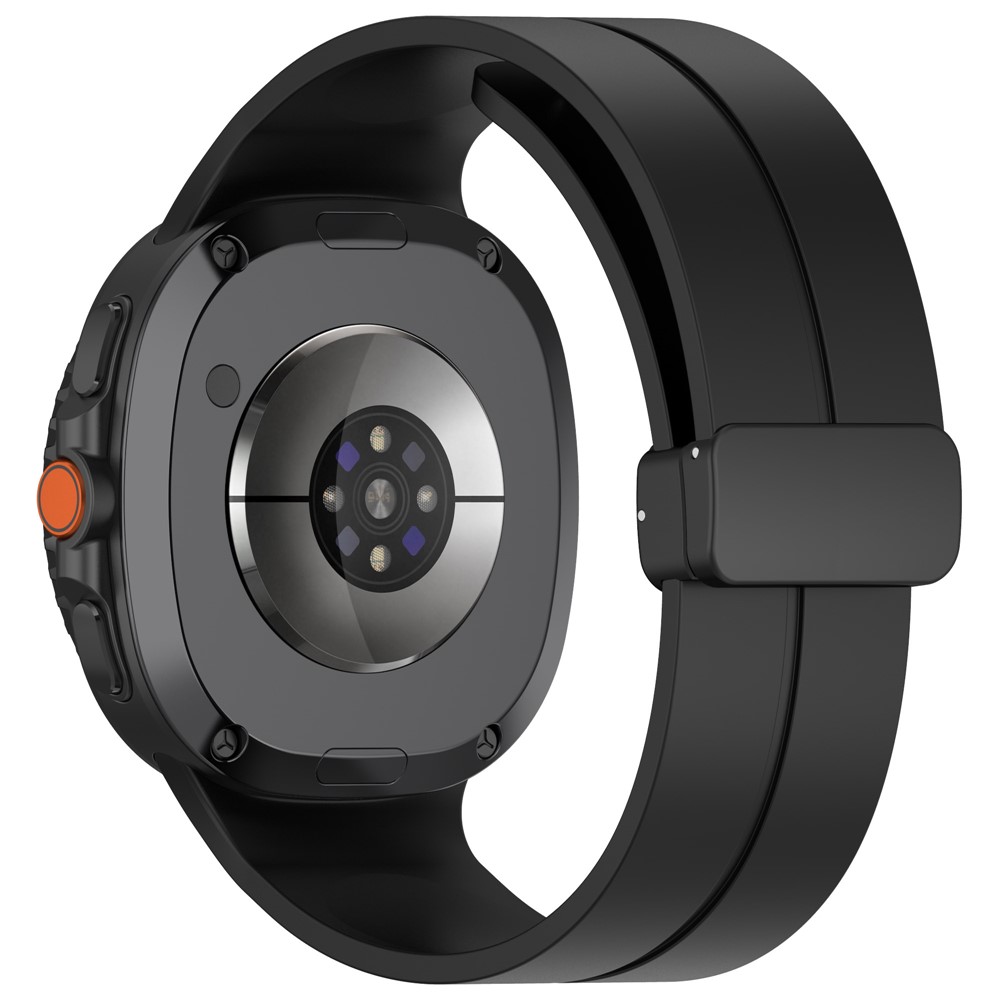Magnetiskt Silikonarmband Samsung Galaxy Watch 8 40mm Svart