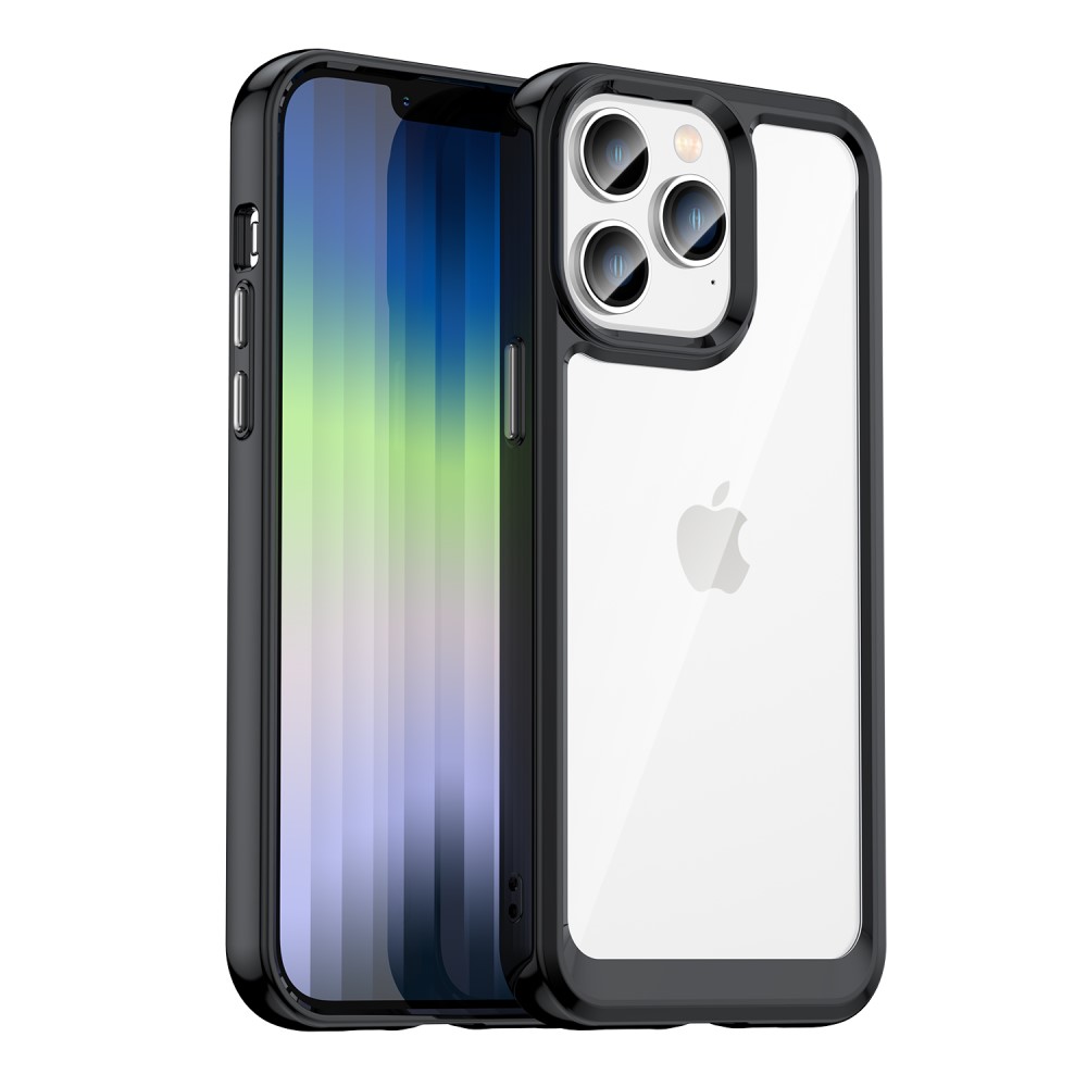 Hybrid Edge Case iPhone 14 Pro Max Svart
