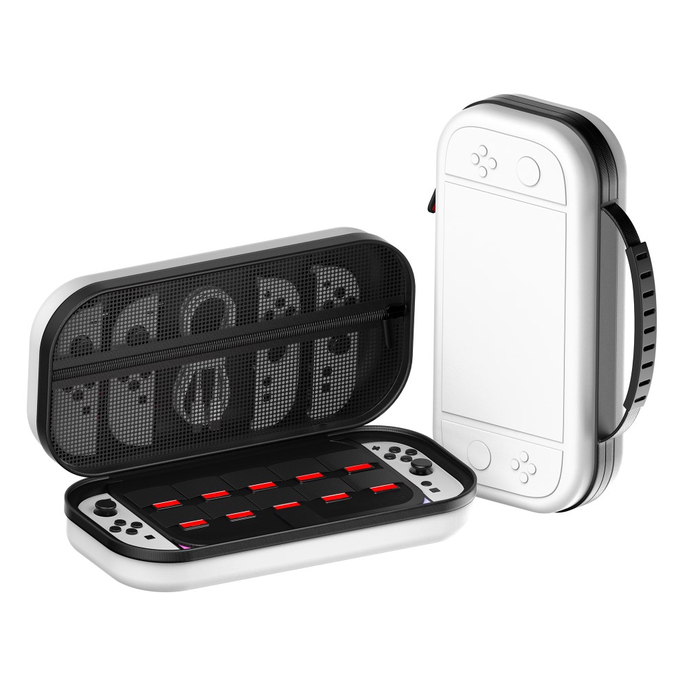 Nintendo Switch 2 Stor Förvaringsväska Med Handtag Vit